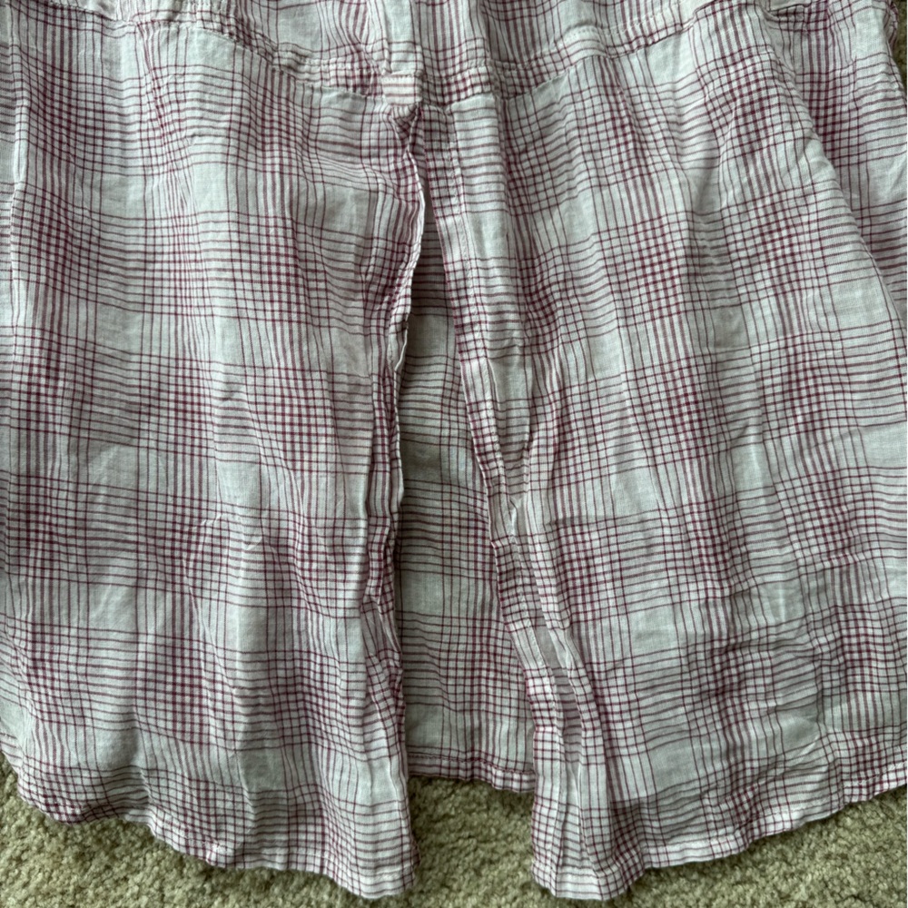 Ariat Western Shirt Red/White Plaid Cotton Button Up. Women’s Large Long sleeve‎ - Picture 7 of 7
